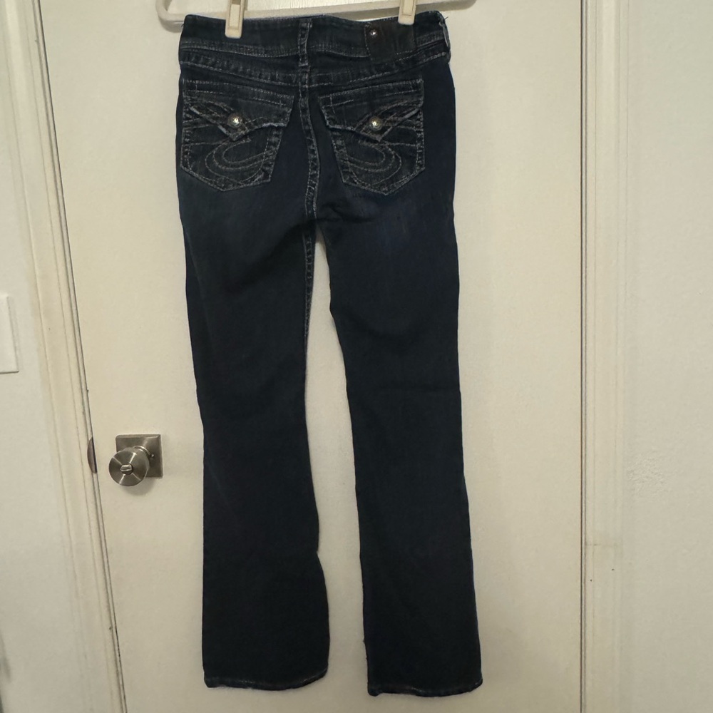 Silver Jeans Co. Suki Surplus Black Label Bootcut Jeans 28x32 - Picture 4 of 7